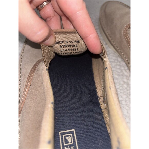 Sperry Top Sider Men’s Cruz Slip On Suede Boat Shoes Size 11.5 - Picture 6 of 7